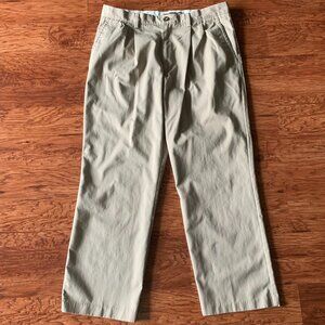 Dockers D3 Pleated Front Dress Pants Slacks in Tan Khaki Beige Mens Size 34 x 30